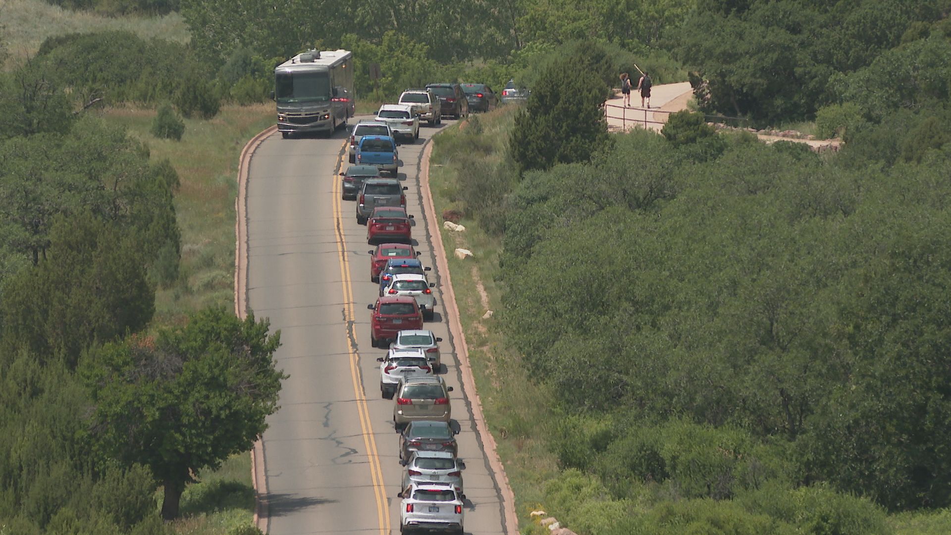 Garden of the Gods traffic