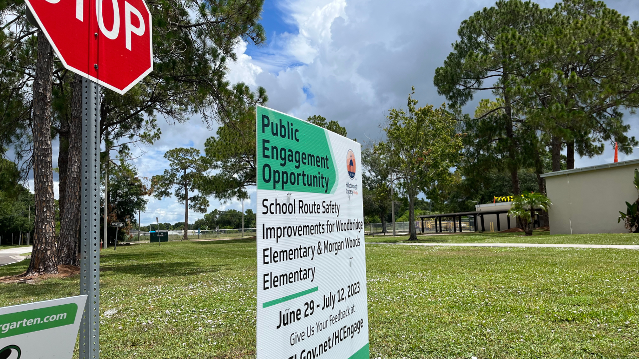 Hillsborough County asking for feedback on pedestrian, bike safety near five schools