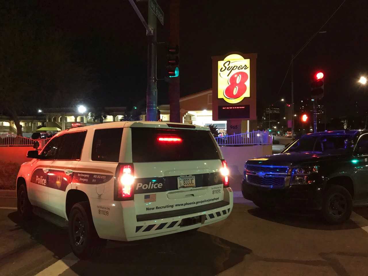 Shooting scene- 11th Street and Van Buren 