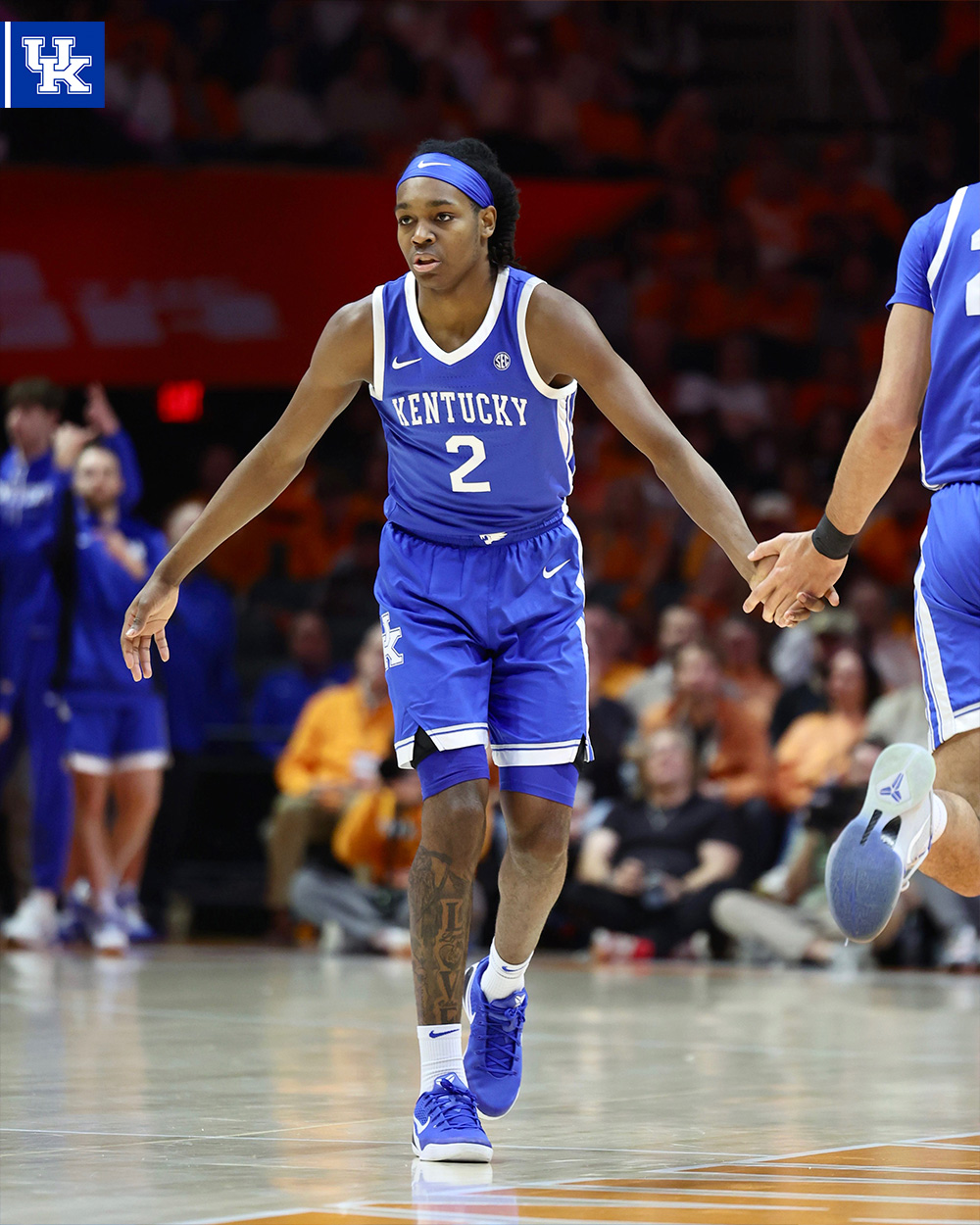 jasper johnson tennessee kentucky basketball 