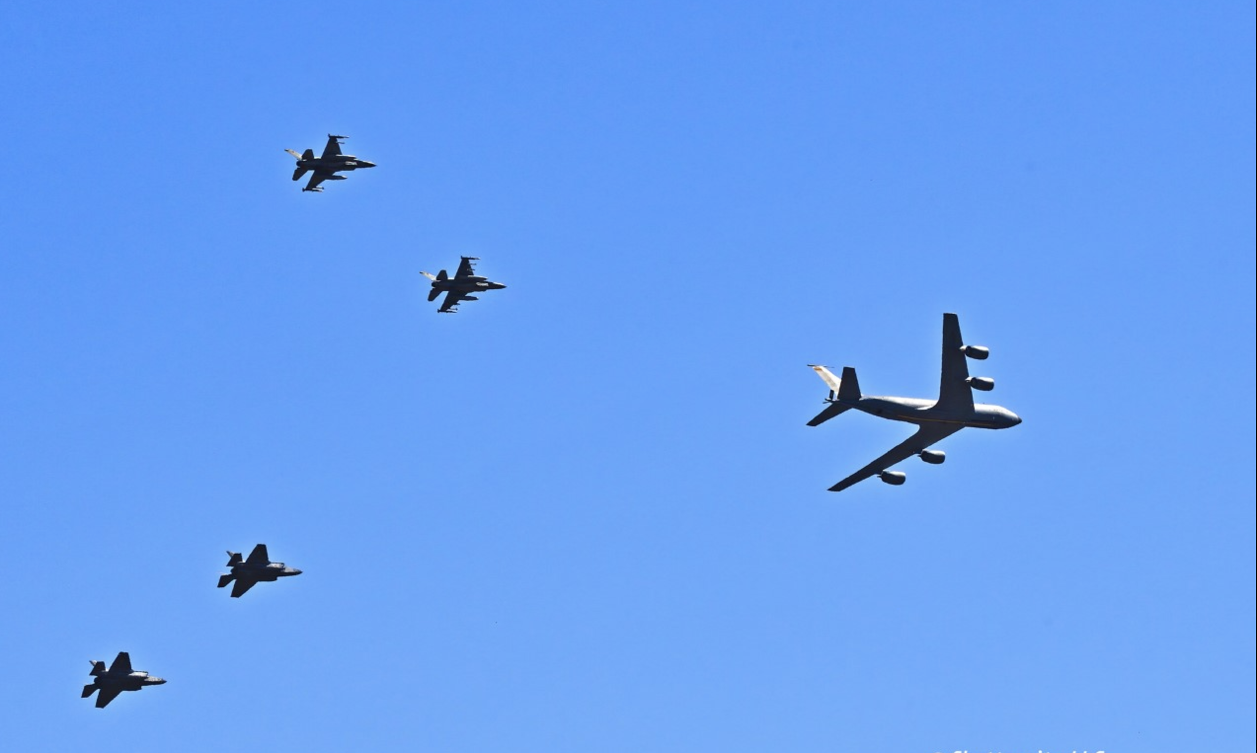 Luke AFB flyover, May 1, 2020
