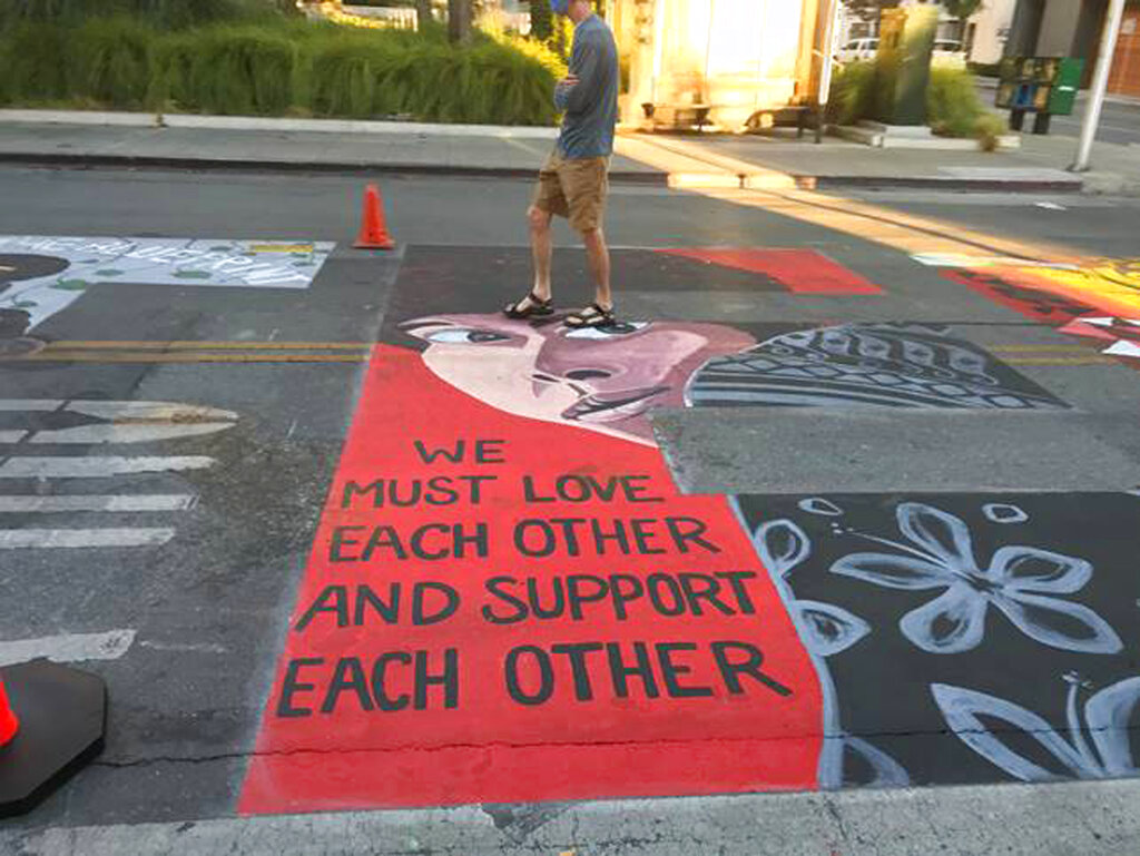 BLM Mural Police Lawsuit