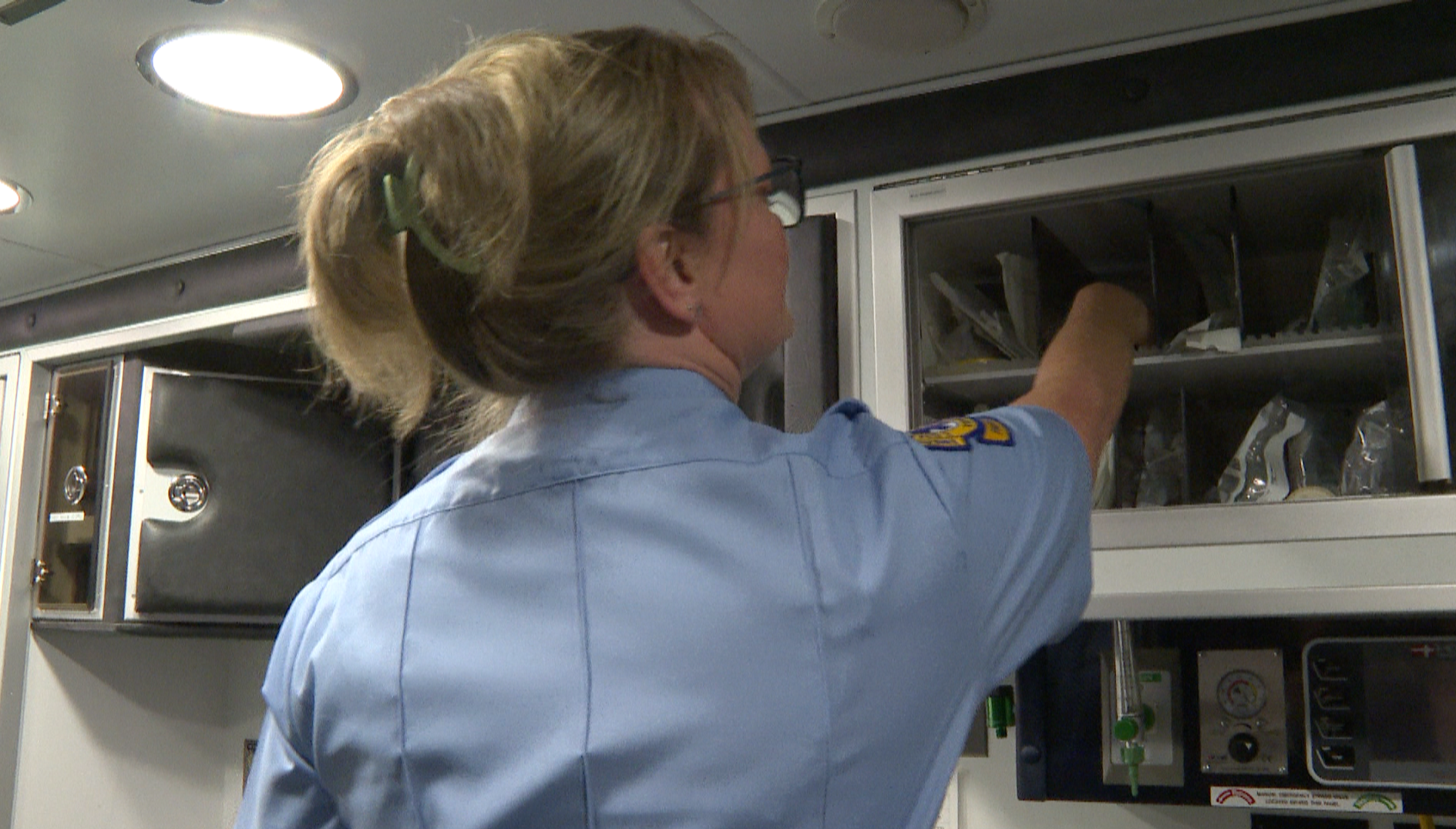 Hampton Fire Rescue ALS tech