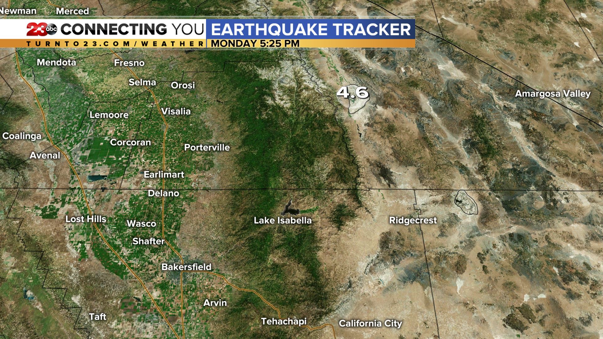 Lone Pine 4.6M Earthquake