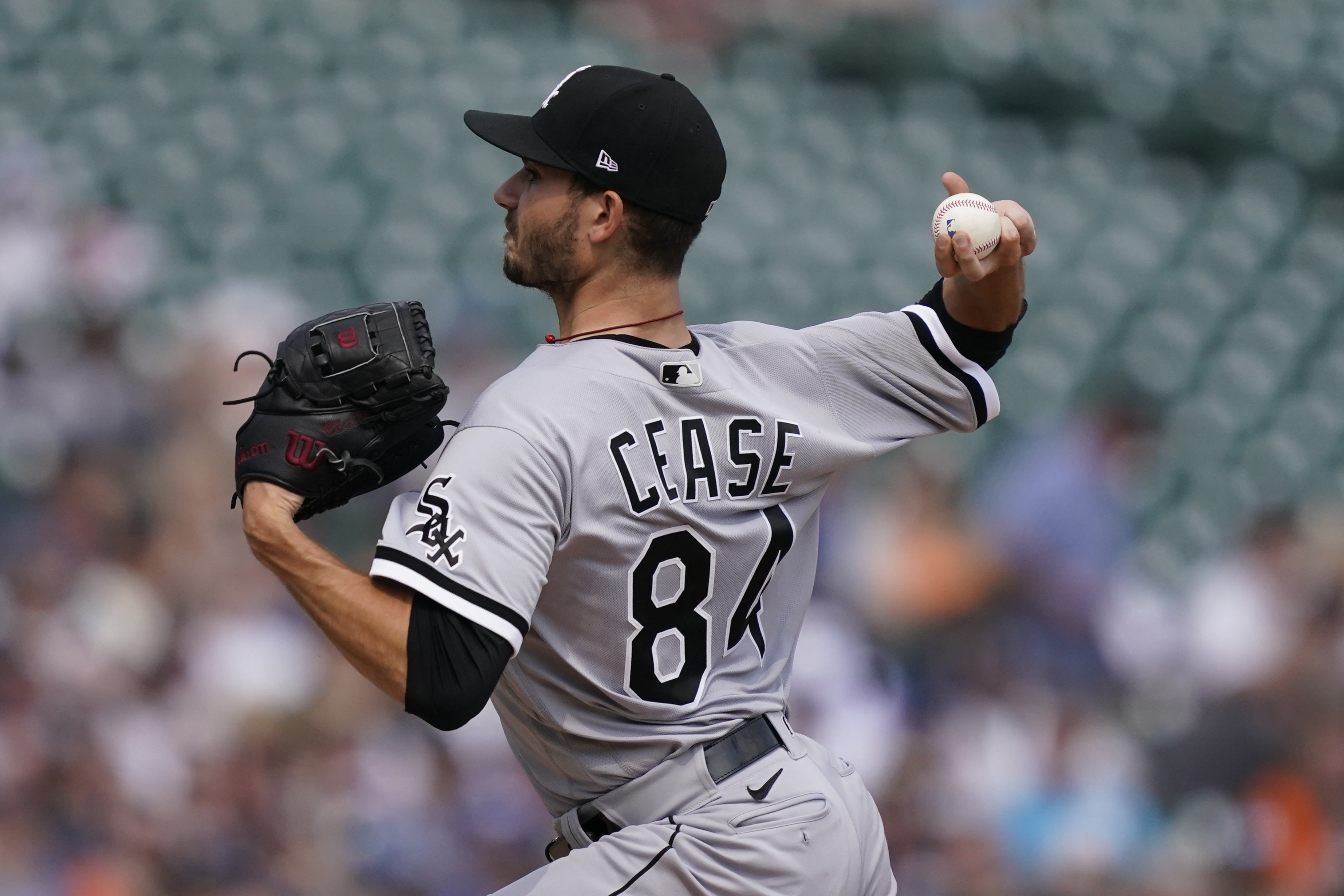 Dylan Cease White Sox Tigers Baseball