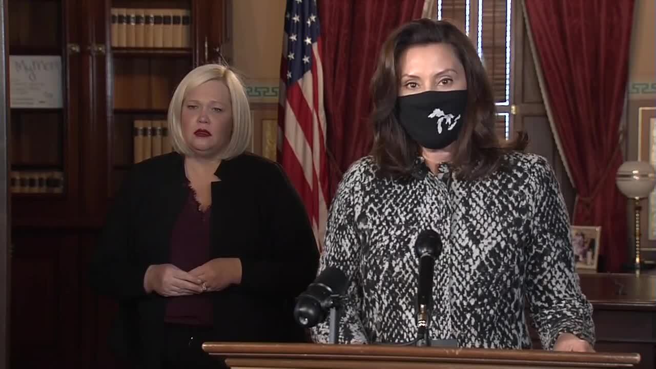 Whitmer announcement December 18th