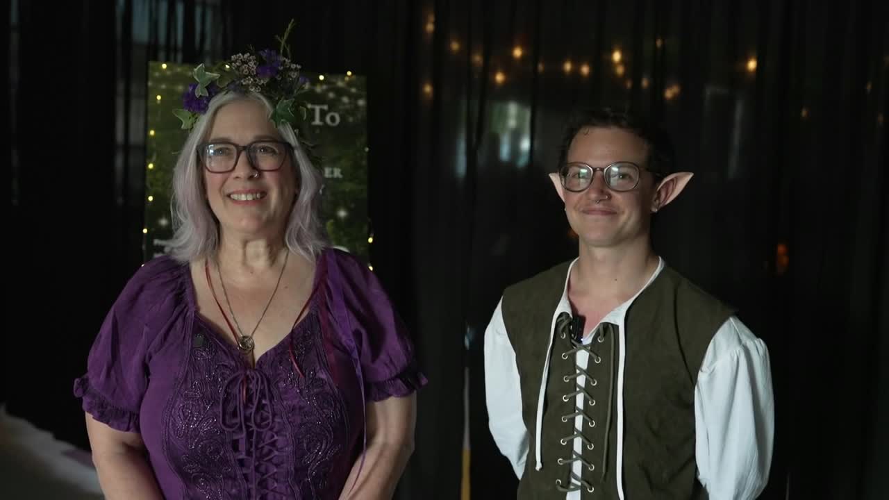 Shannon McKay and Grayson Arthurs