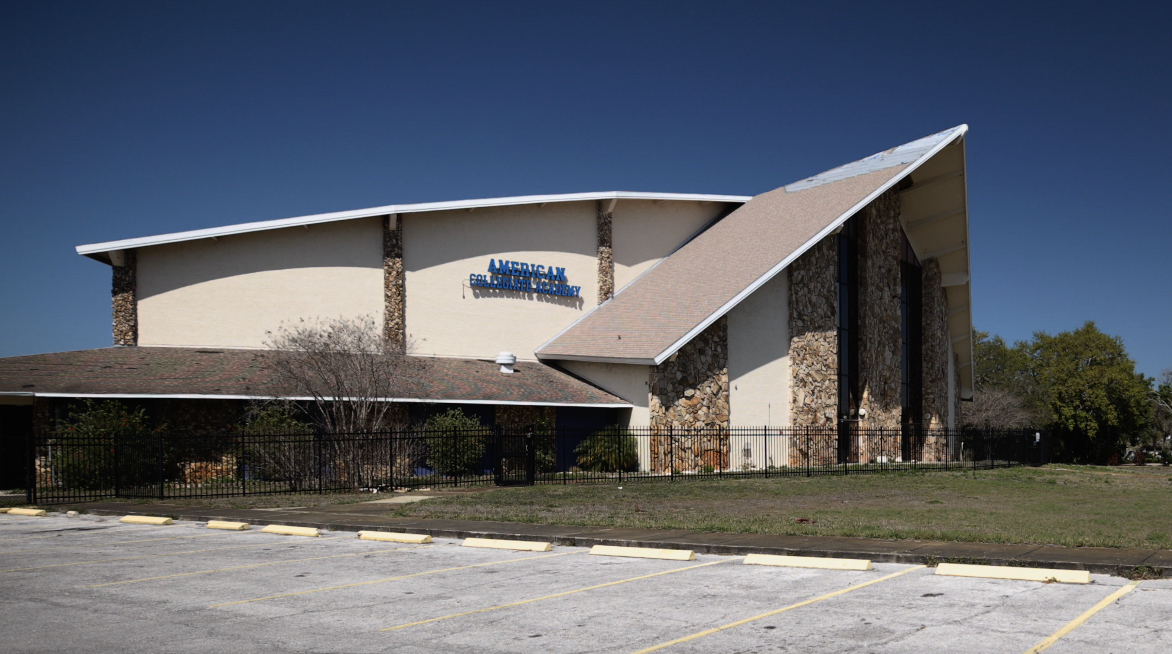 A dilapidated church property in Largo. 