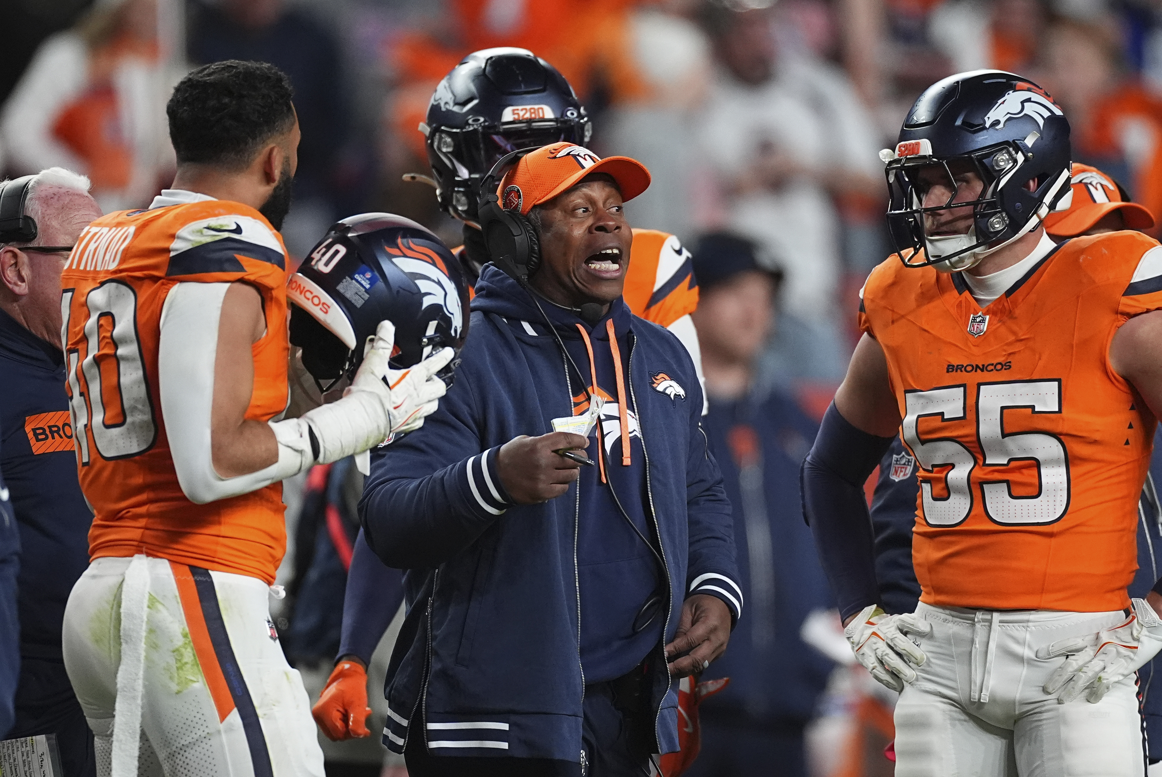 Vance Joseph
Justin Strnad
Cody Barton