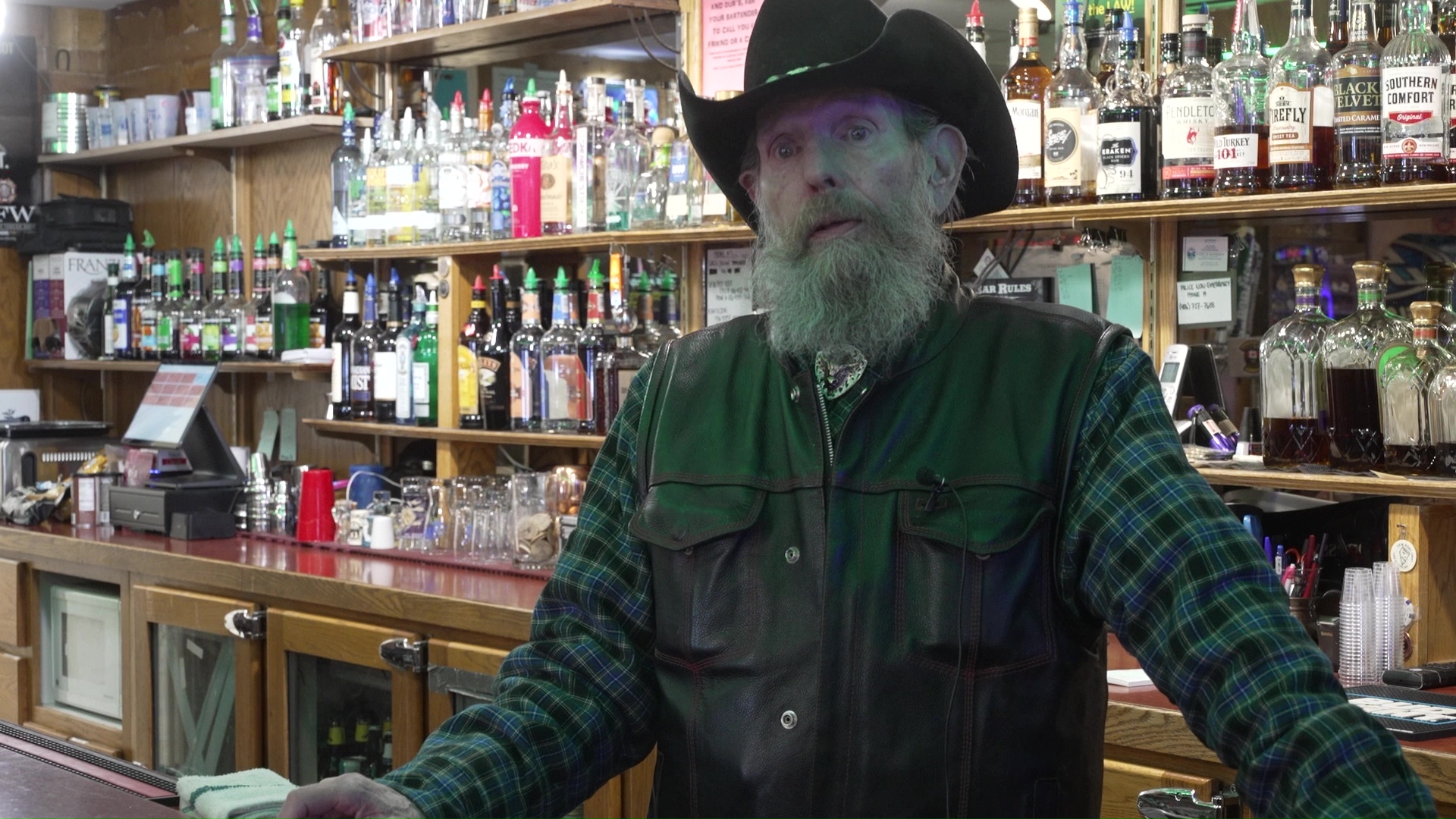  ‘Cowboy’ is a retired Gunnery Sergeant with the U.S. Marines