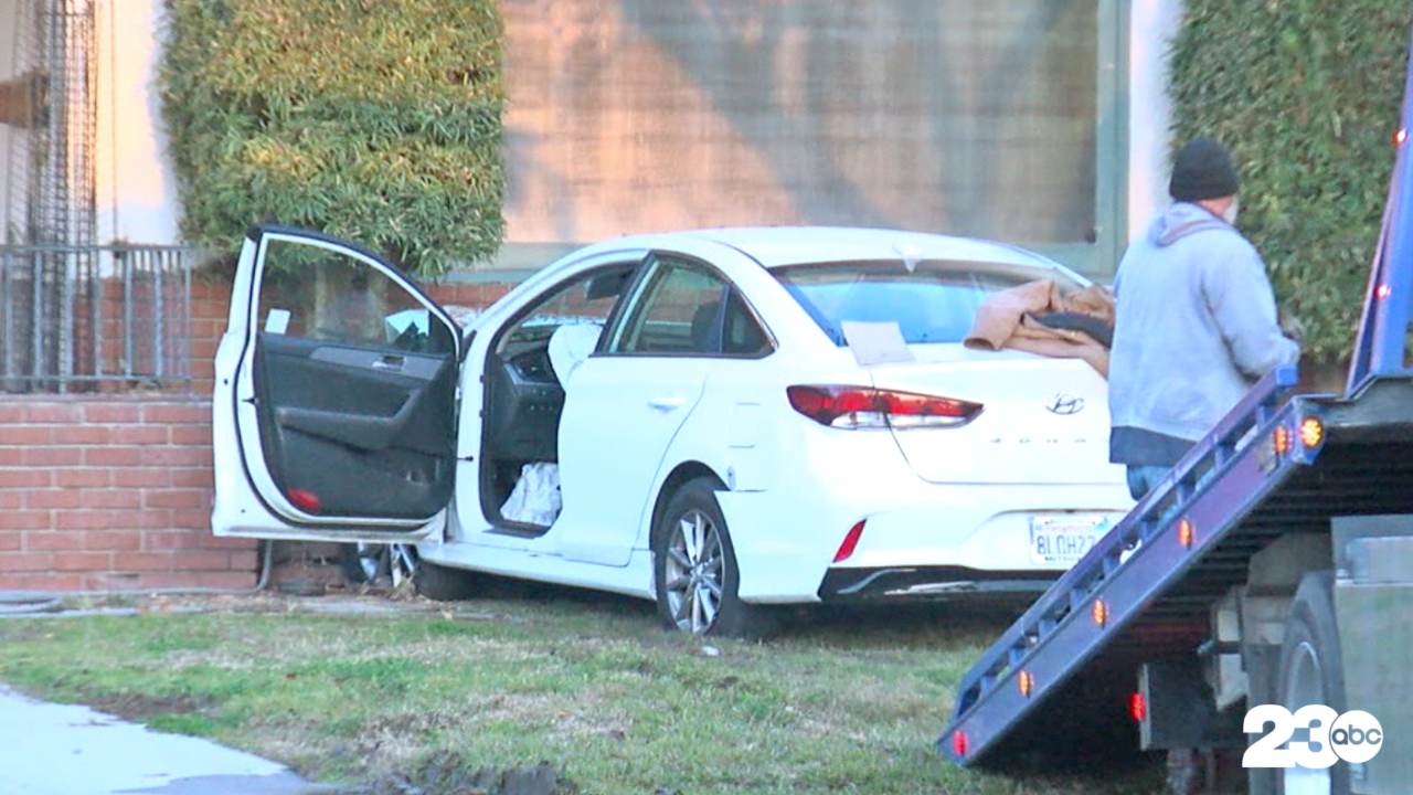 BPD: Carjacking suspect armed with BB gun crashes into home