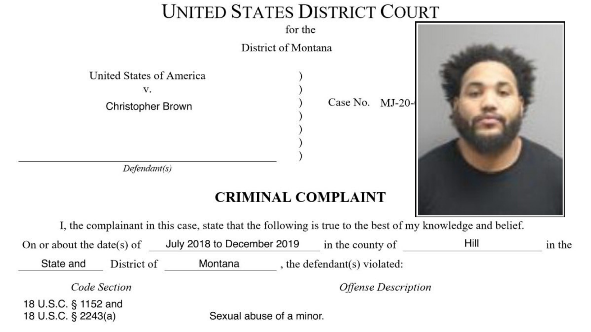 Christopher Brown of Box Elder