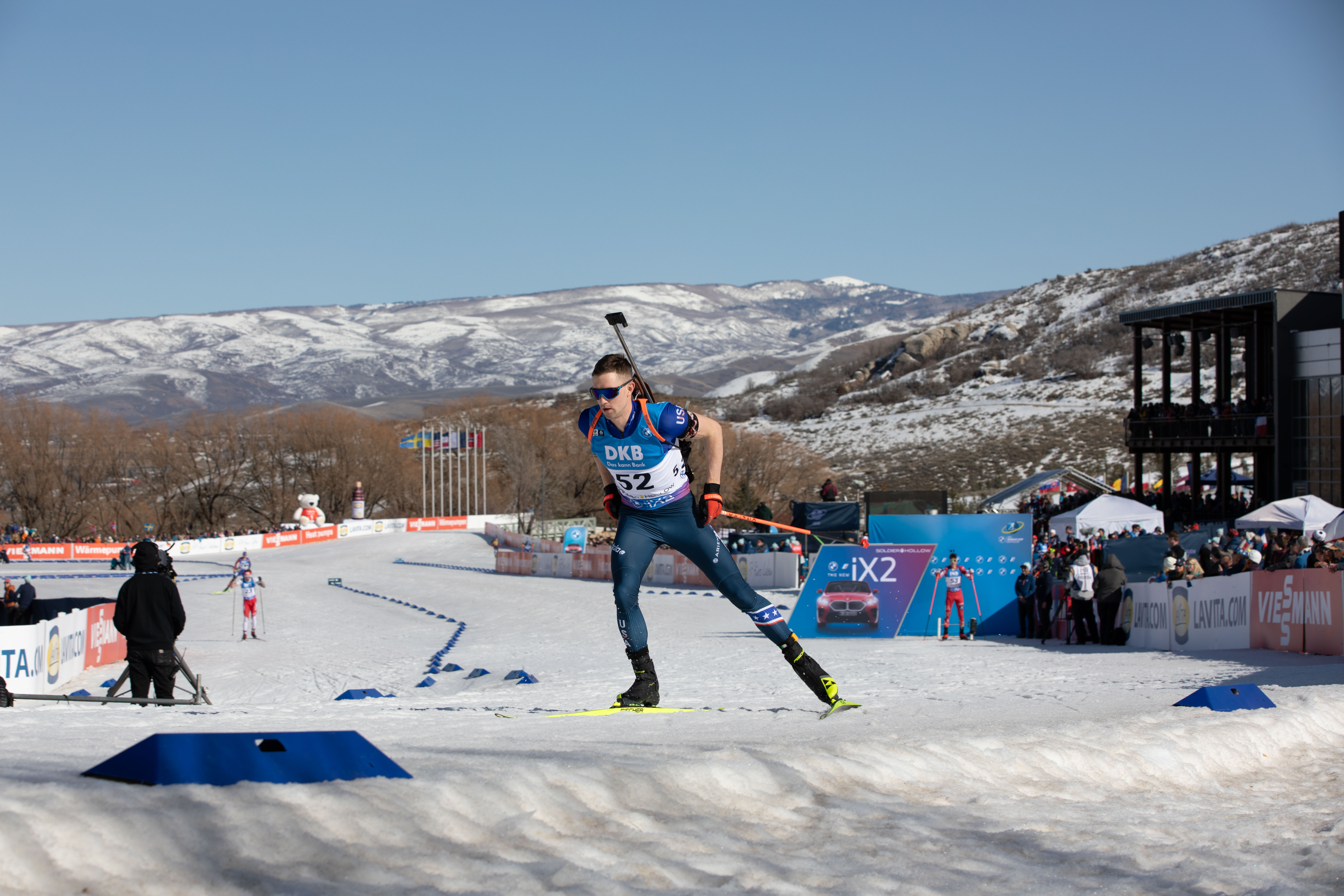 Vermont Guardsmen compete in Biathlon World Cup