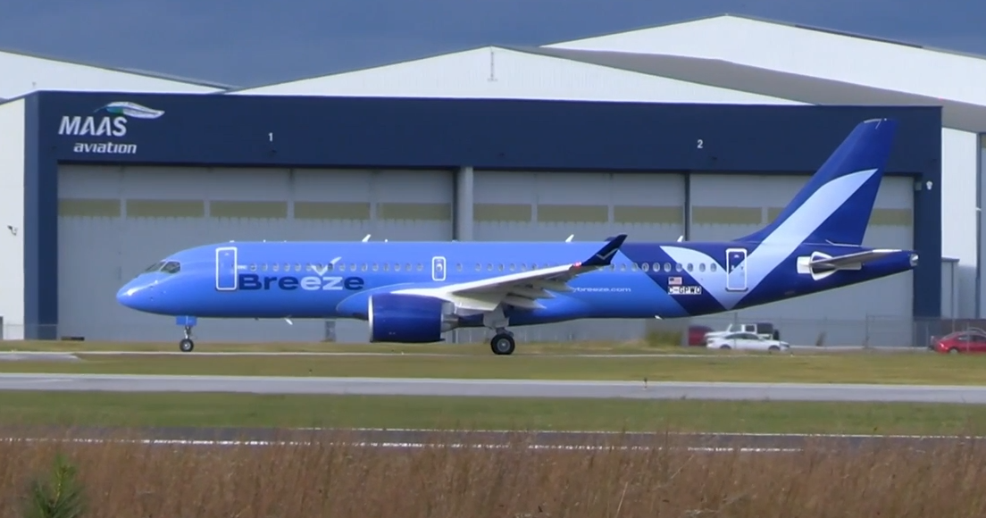 Breeze Airways Plane