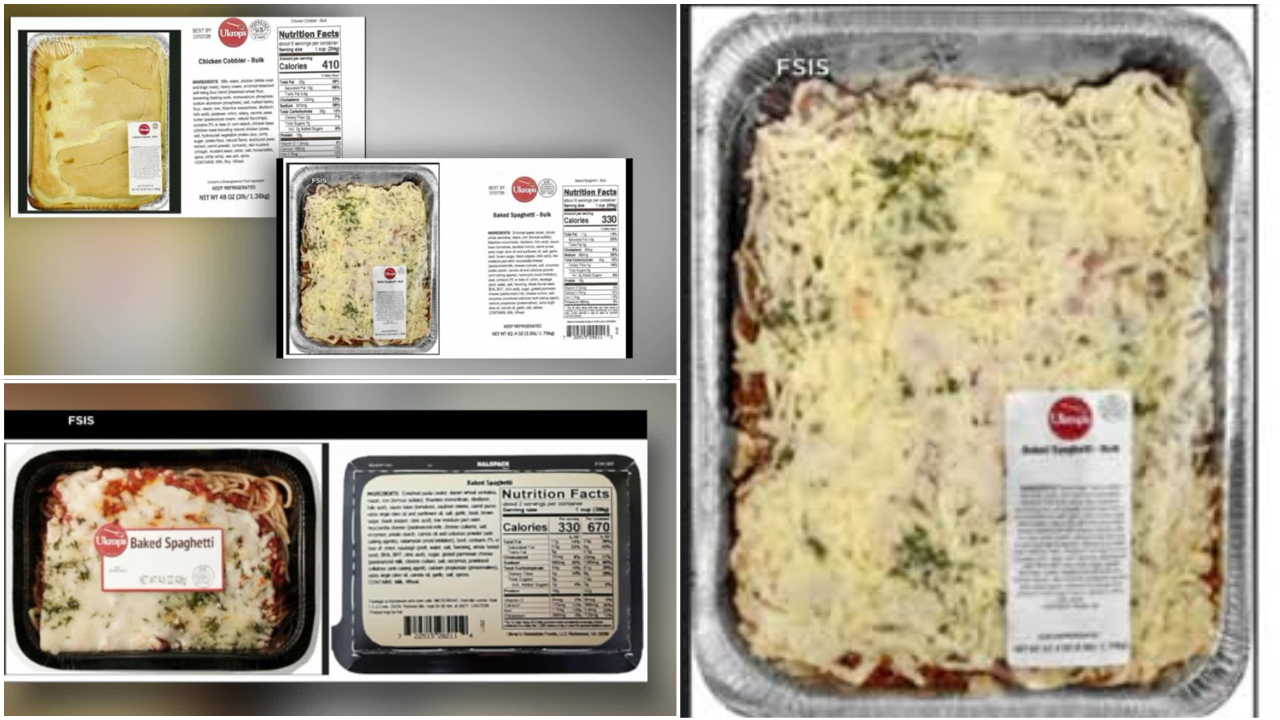 Ukrop's Homestyle Foods recalls 6 products over aluminum sliver found in baking pans