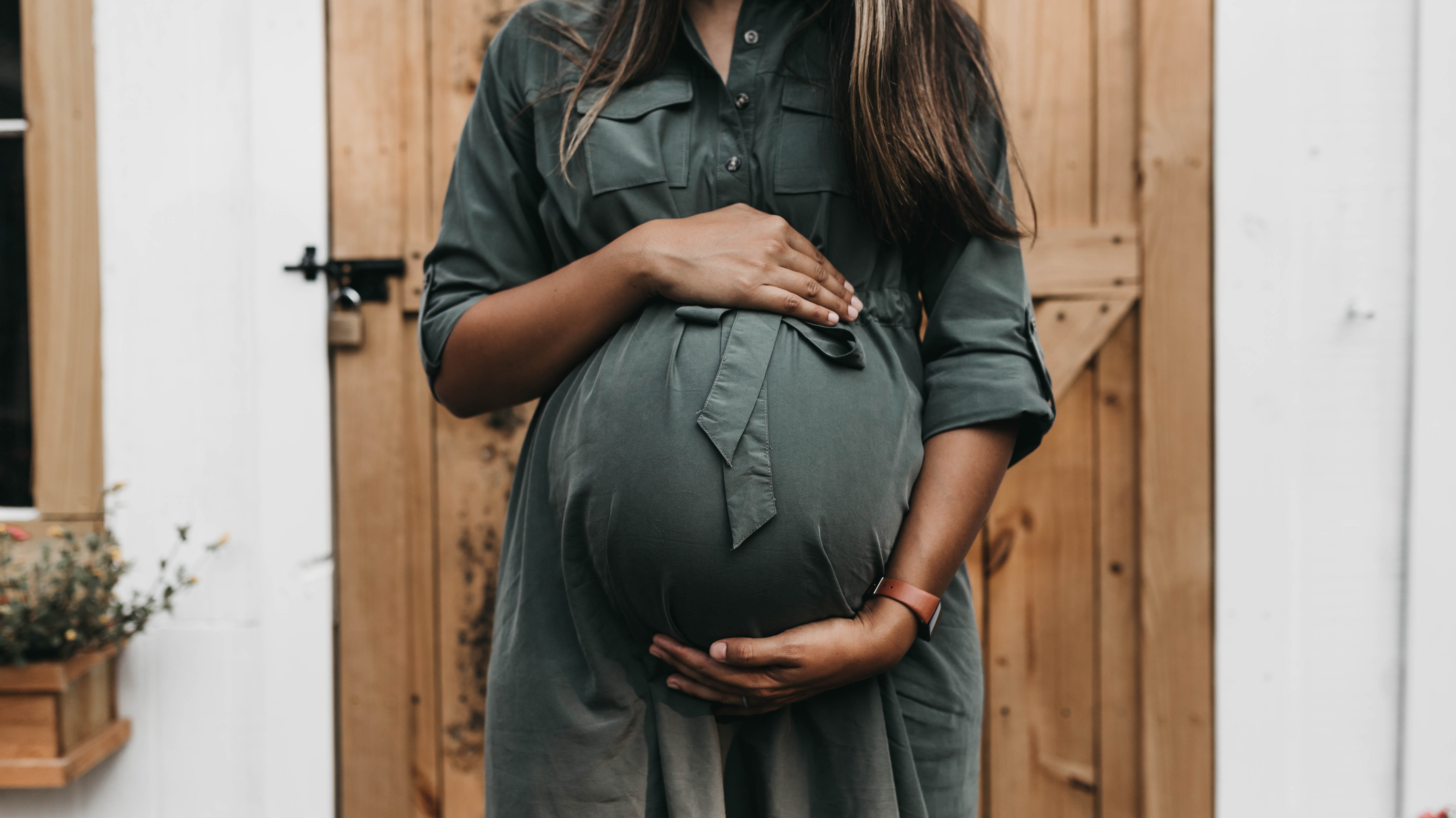 Black woman pregnancy 
