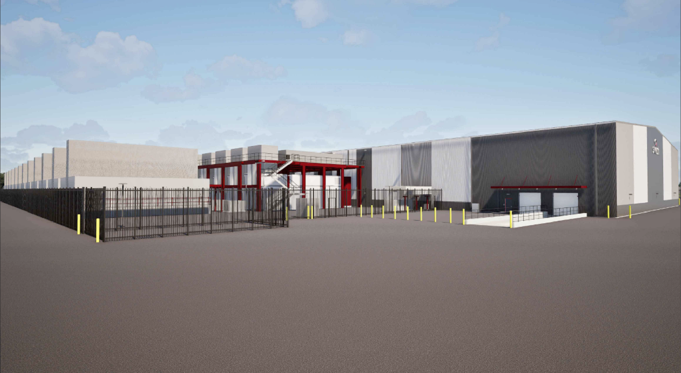 KTNV 13 graphic of the proposed Switch data center campus site at Apex Industrial Park in North Las Vegas