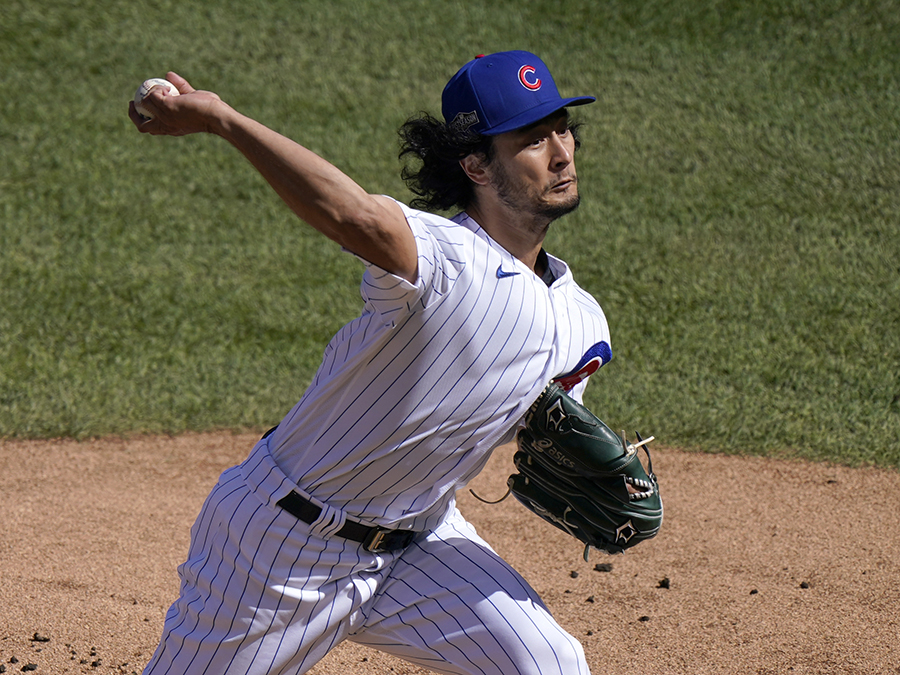 Padres Cubs Trade Baseball yu darvish