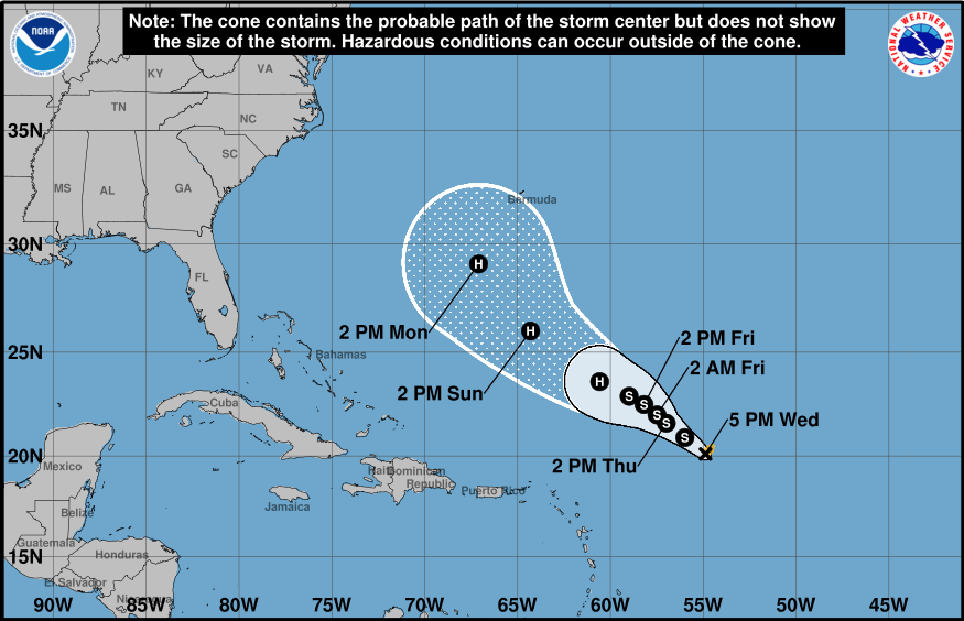 Tropical Storm Humberto 