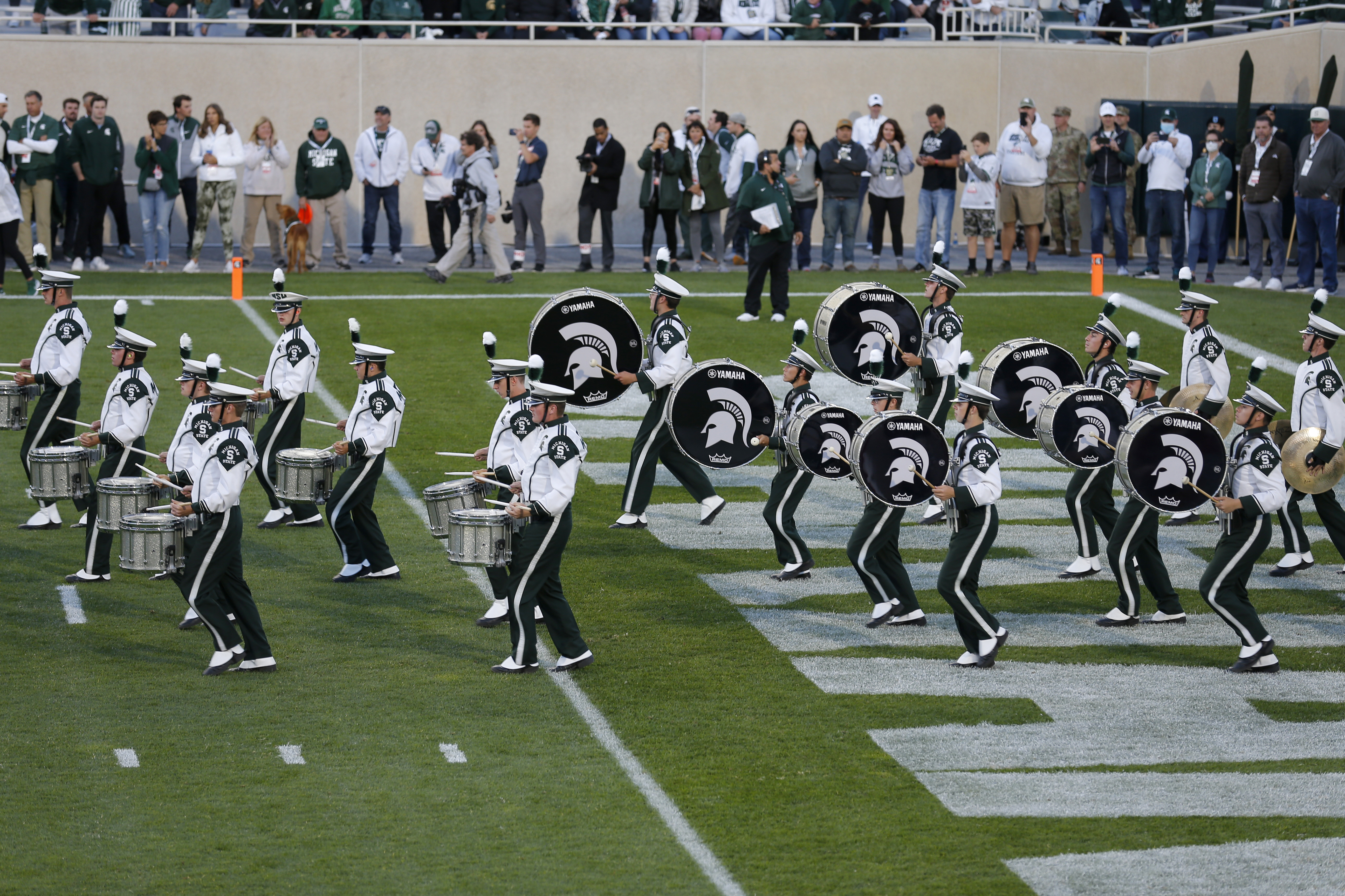 FILE Michigan State Marching Band