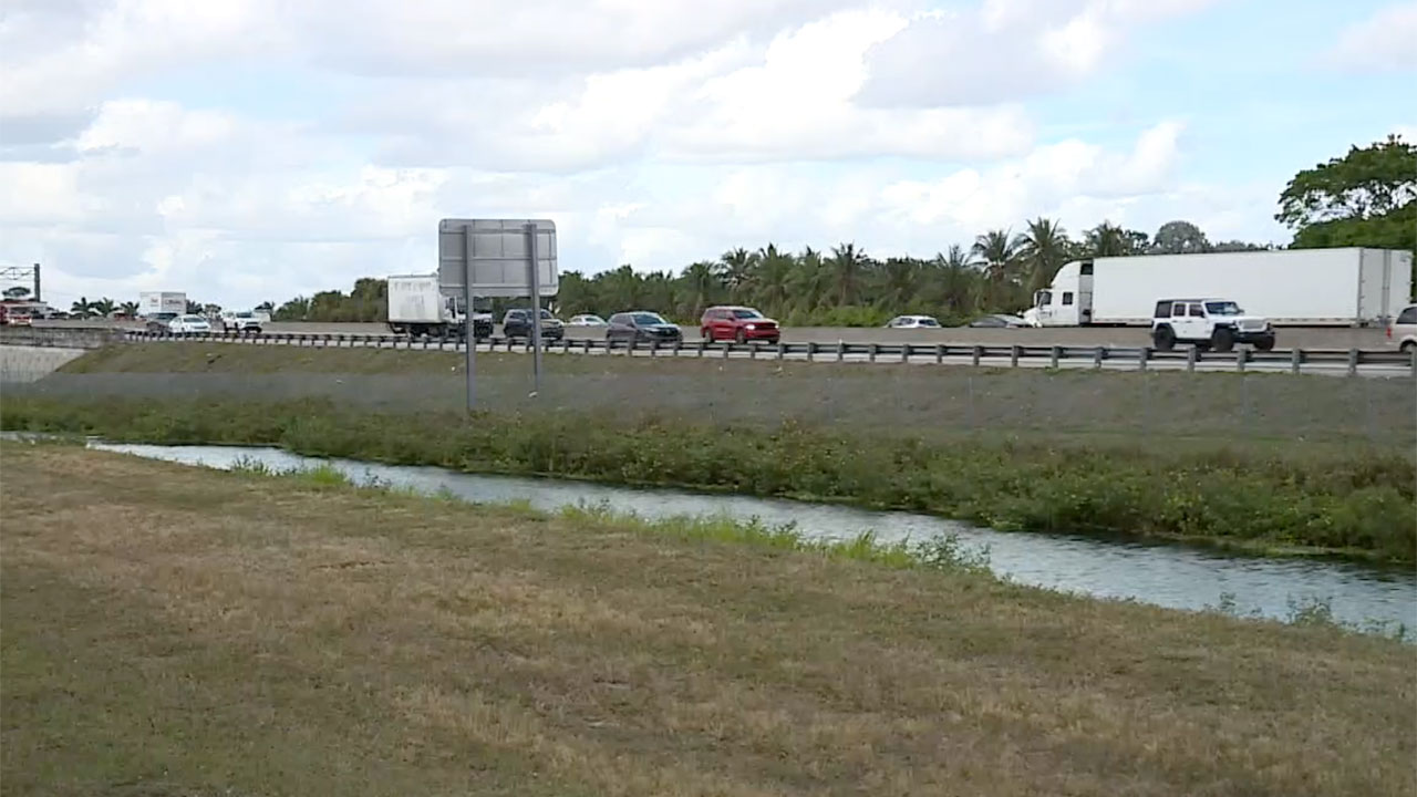 Florida's Turnpike west of Boca Raton