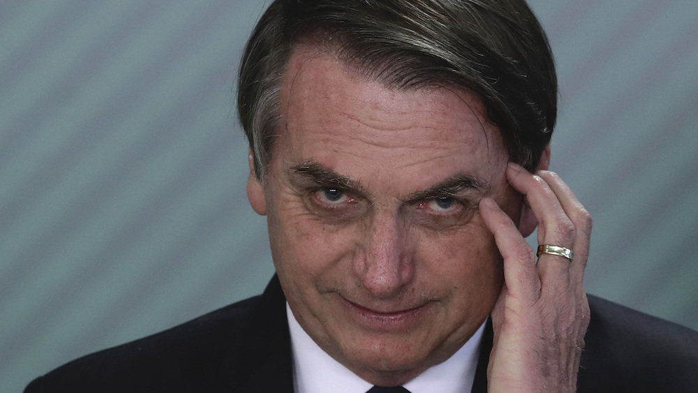 Brazilian President Jair Bolsonaro tests positive for the coronavirus