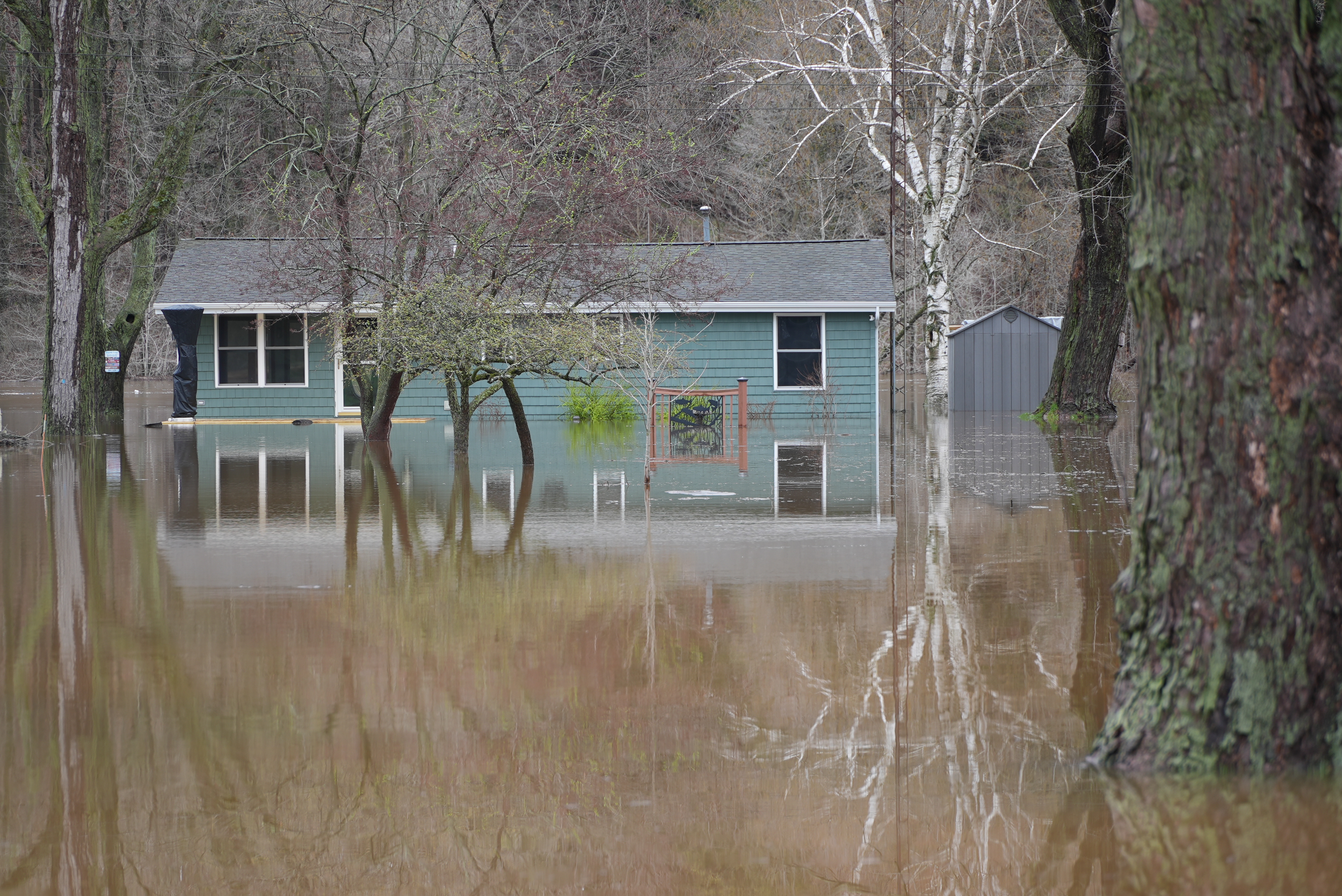 Flooding on the Muskegon River