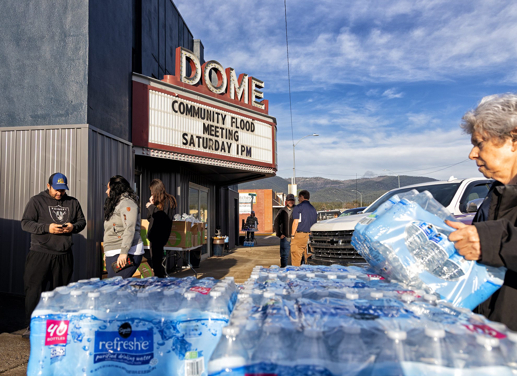 Libby Flooding Bottled Water