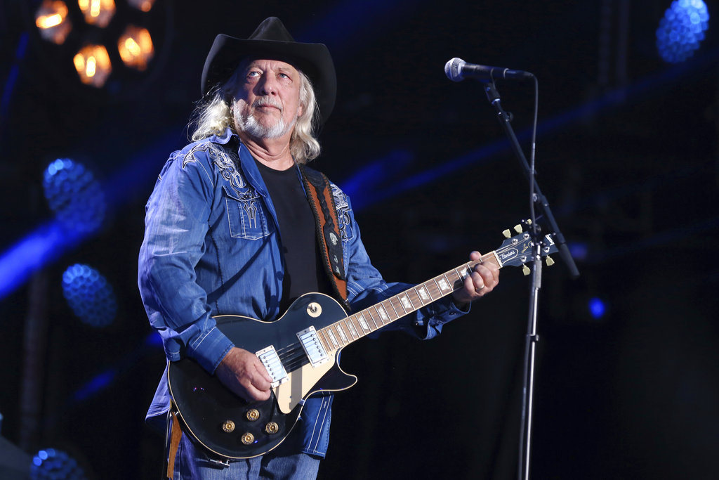 Artist John Anderson performs at the 2017 CMA Music Festival at Nissan Stadium on Saturday, June 10, 2017 in Nashville, Tenn. 