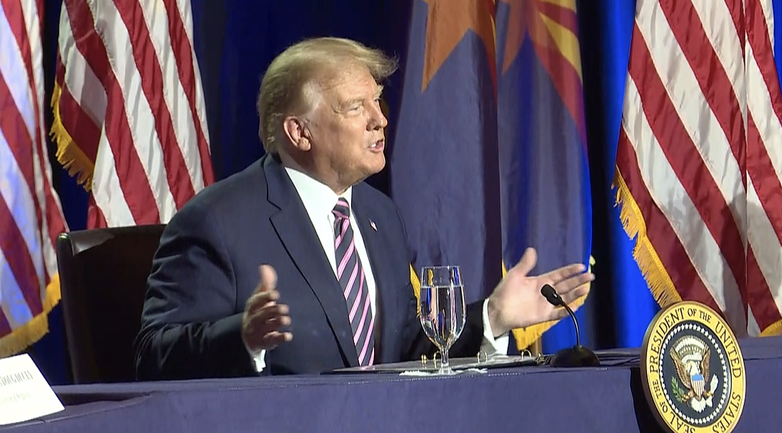 President Trump in Phoenix, September 14, 2020