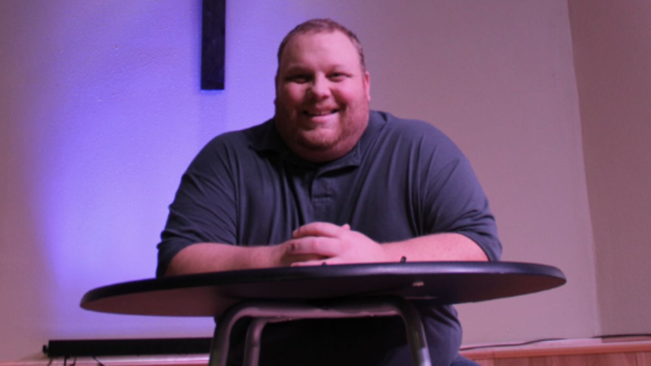 Pastor Brandon Huber of the Clinton Community Church