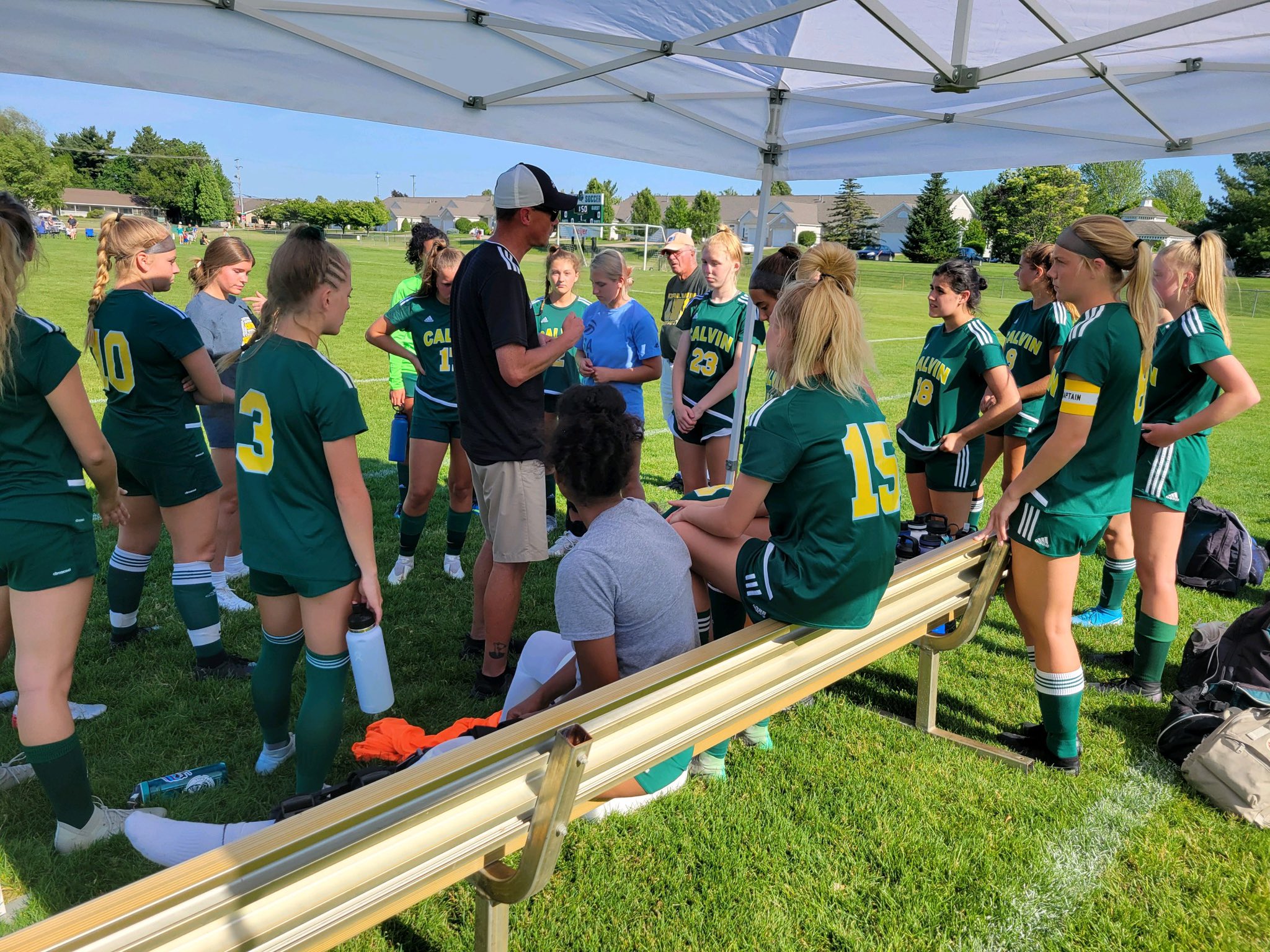 Calvin Christian soccer