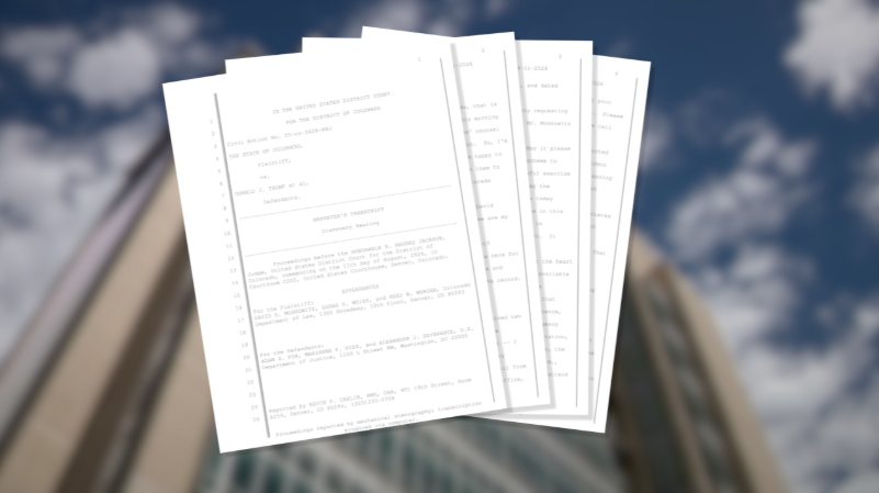Email revealed in Colorado's case against Trump administration shows White House asked several agencies to brainstorm actions they can take "with respect to Colorado"