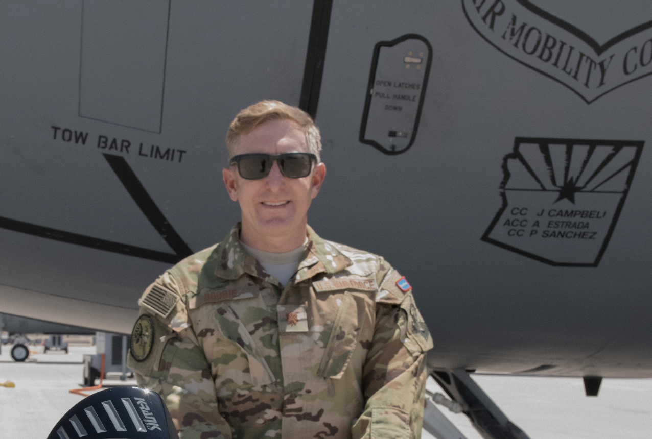Arizona Air National Guard Maj. Mikael DuBois