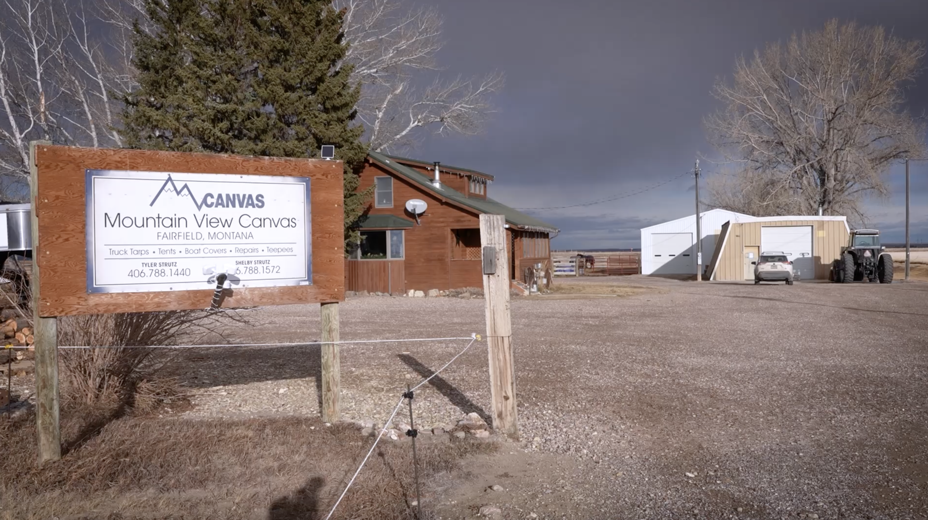 Mountain View Canvas