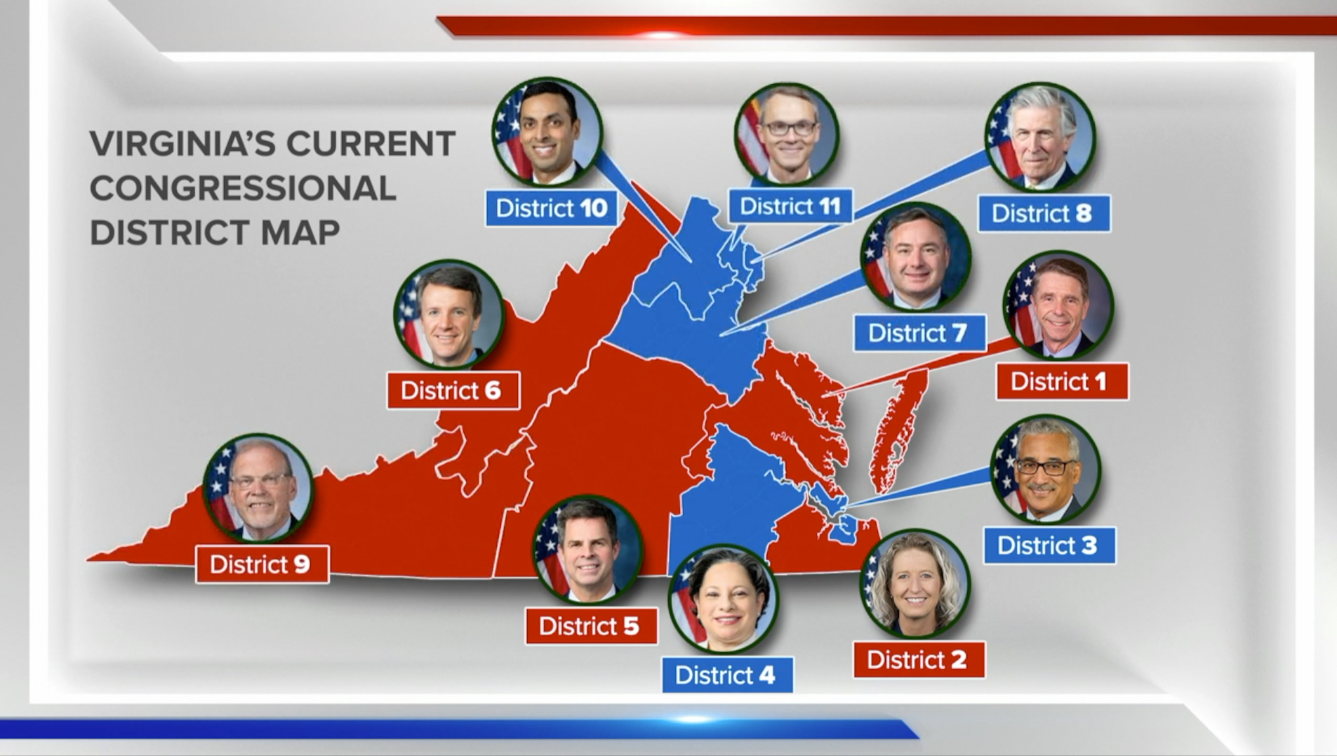 VA Congressional map