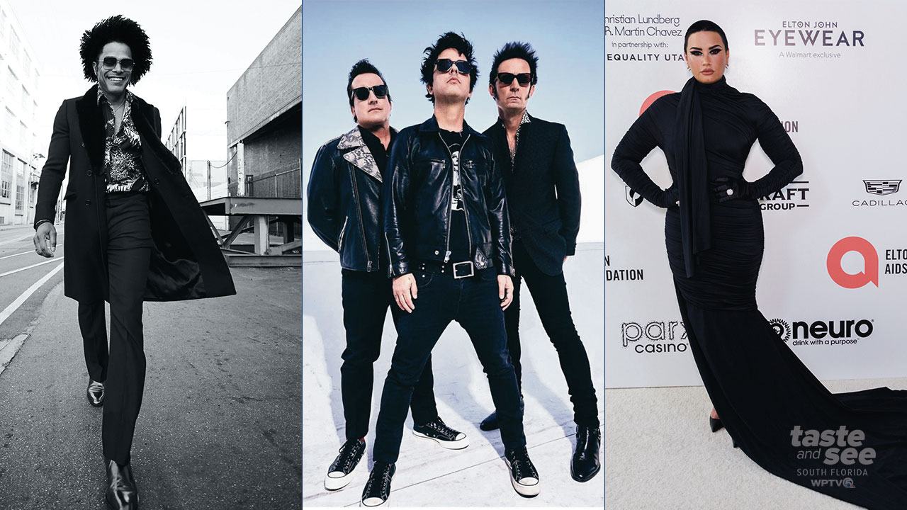 Demi Lovato, Greenday, and Maxwell announce South Florida concerts.