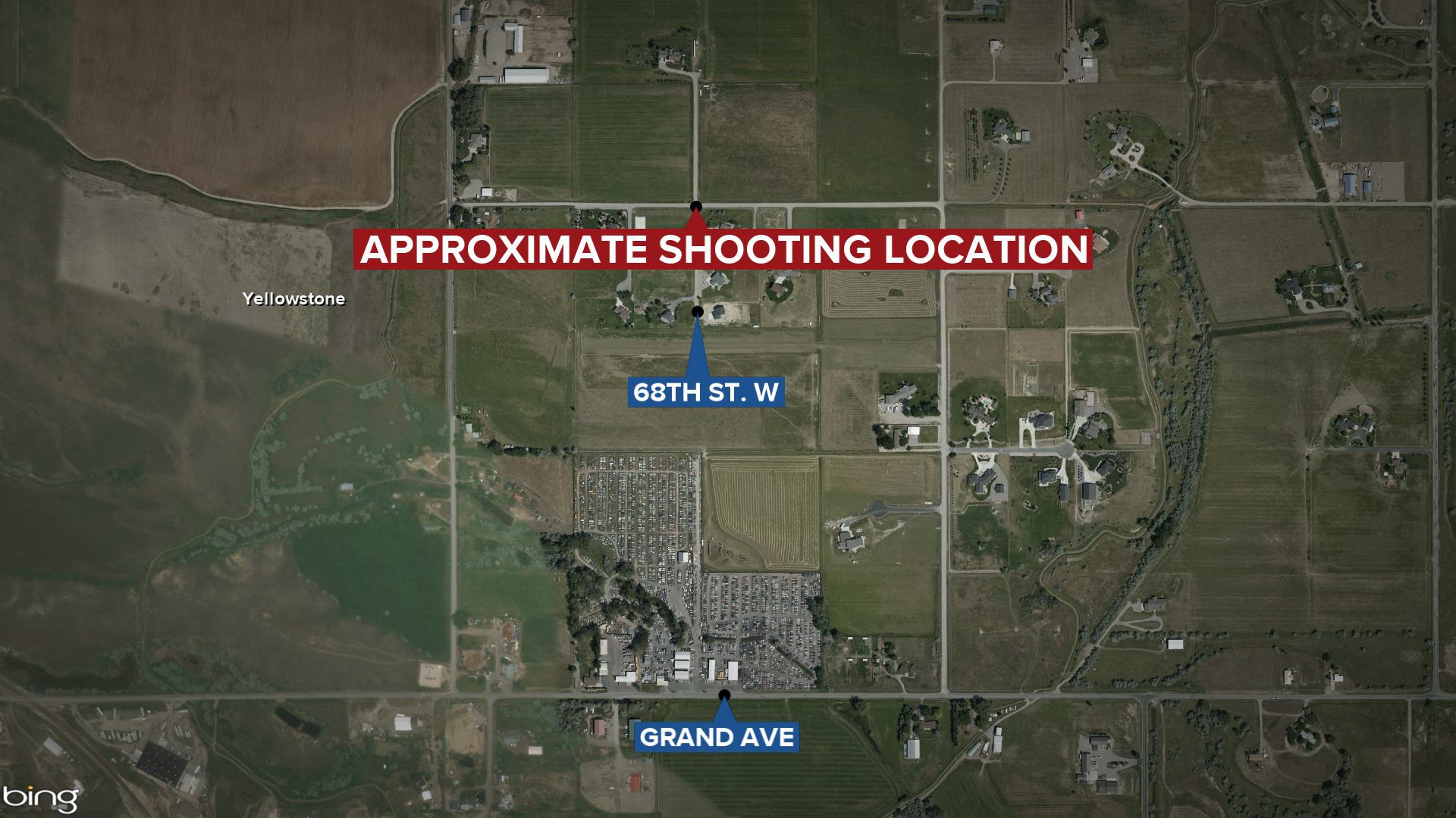 One person injured in shooting west of Billings Saturday