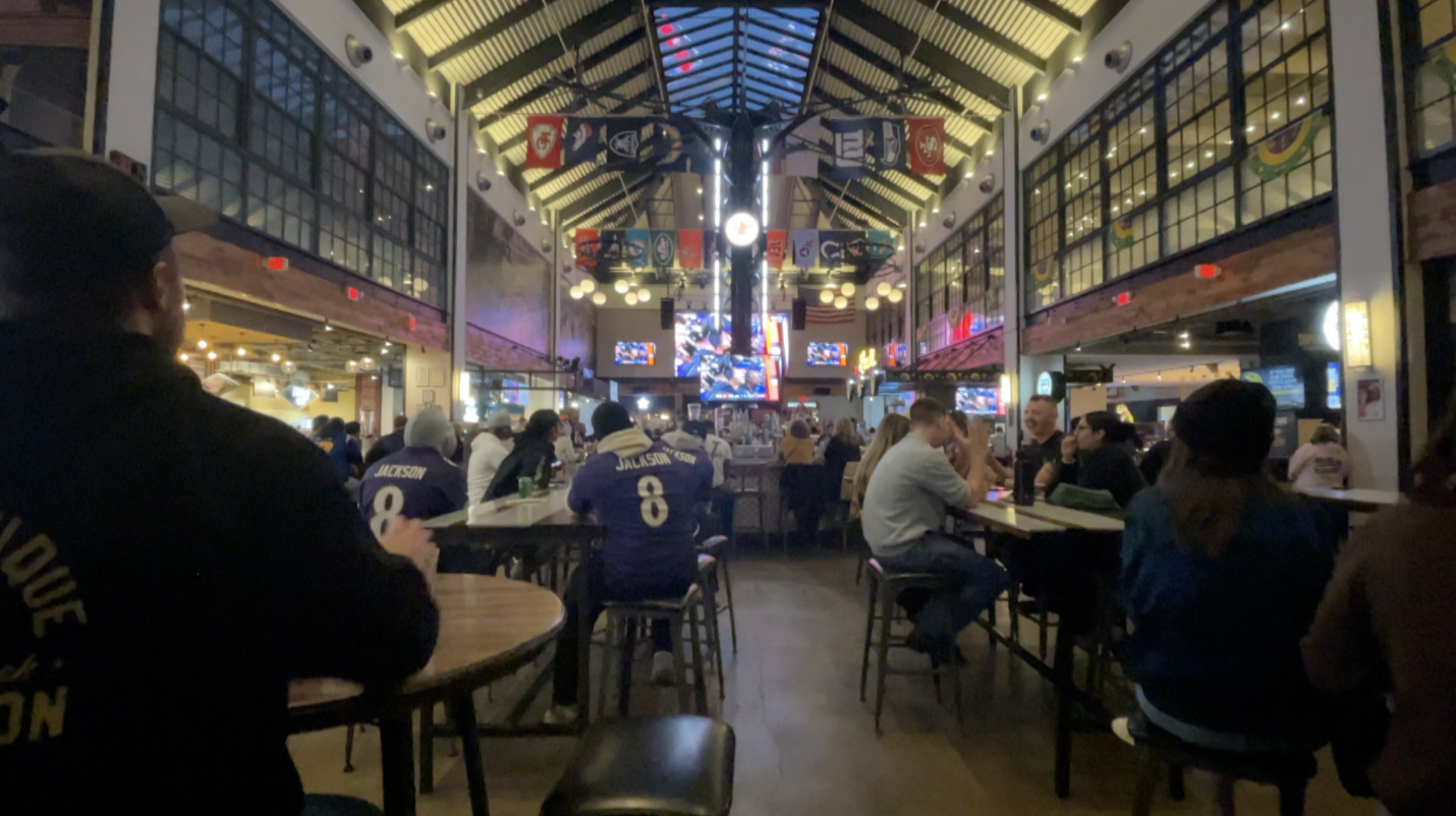 The Waterside District for NFC/AFC Championship Sunday