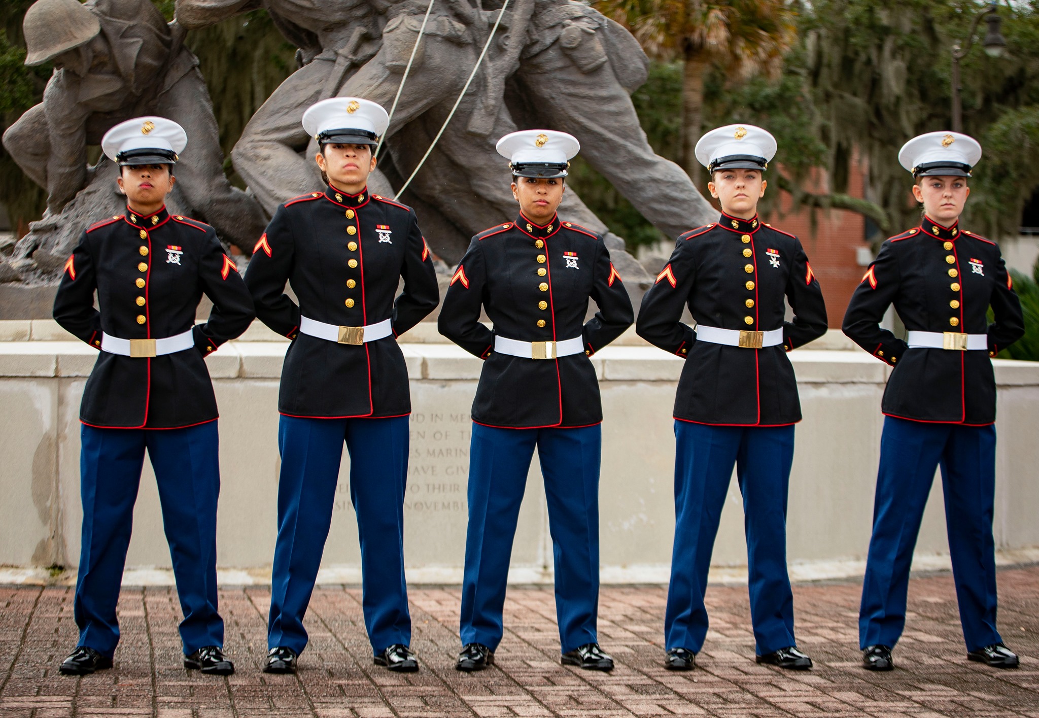 Two sets of sisters graduate Marine Corps recruit training together