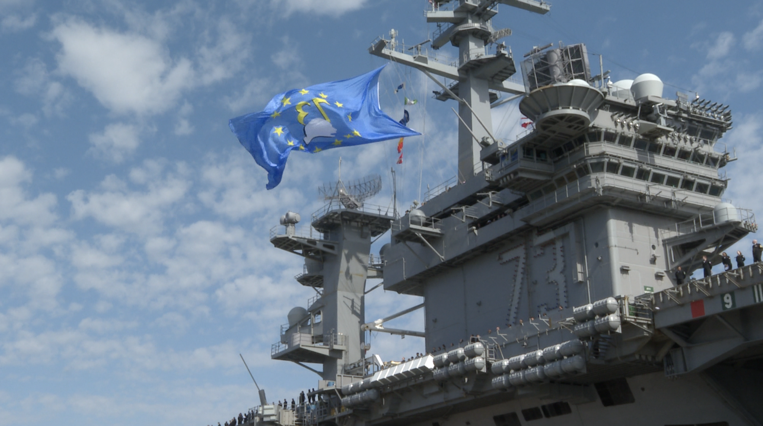 USS George Washington flag