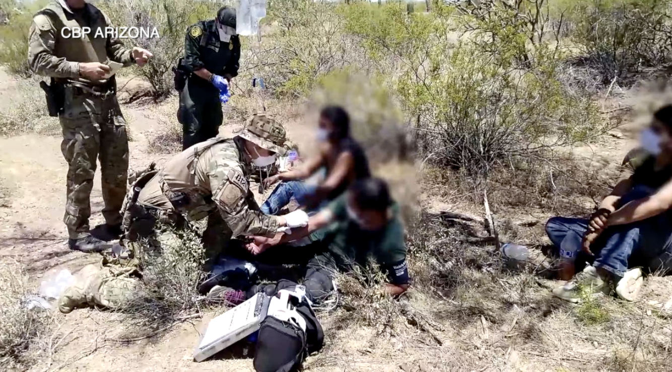 Border Patrol rescue