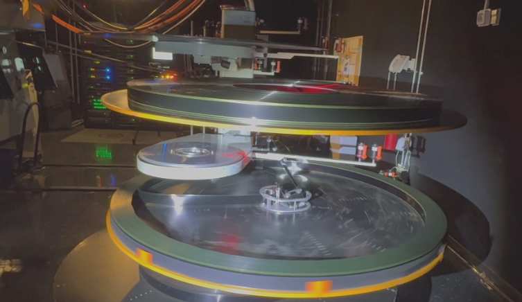 Get a behind-the-scenes look at the IMAX 70mm projector powering The Odyssey at Regal Opry Mills