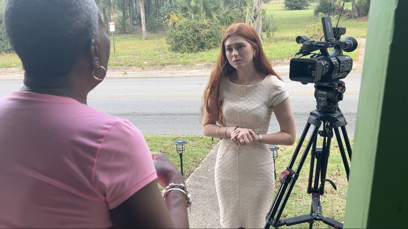 Neighbors sharing their thoughts ahead of election day 