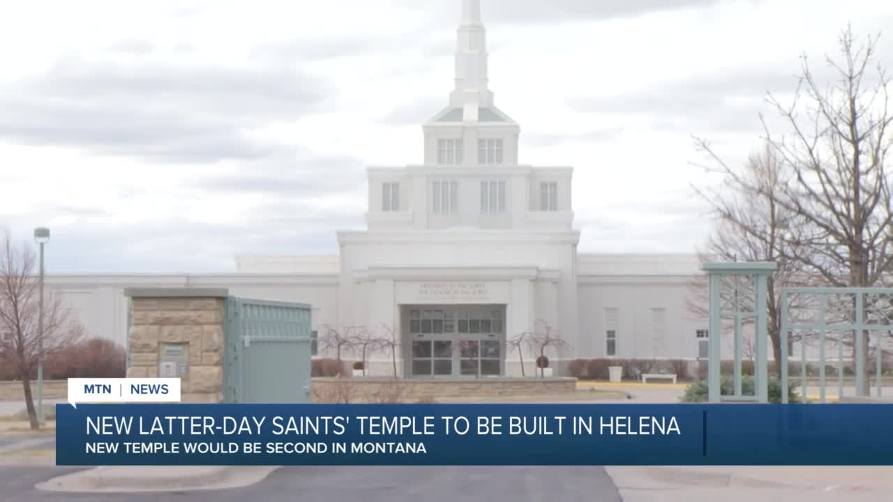 LDS Church announces plans to build a temple in Helena