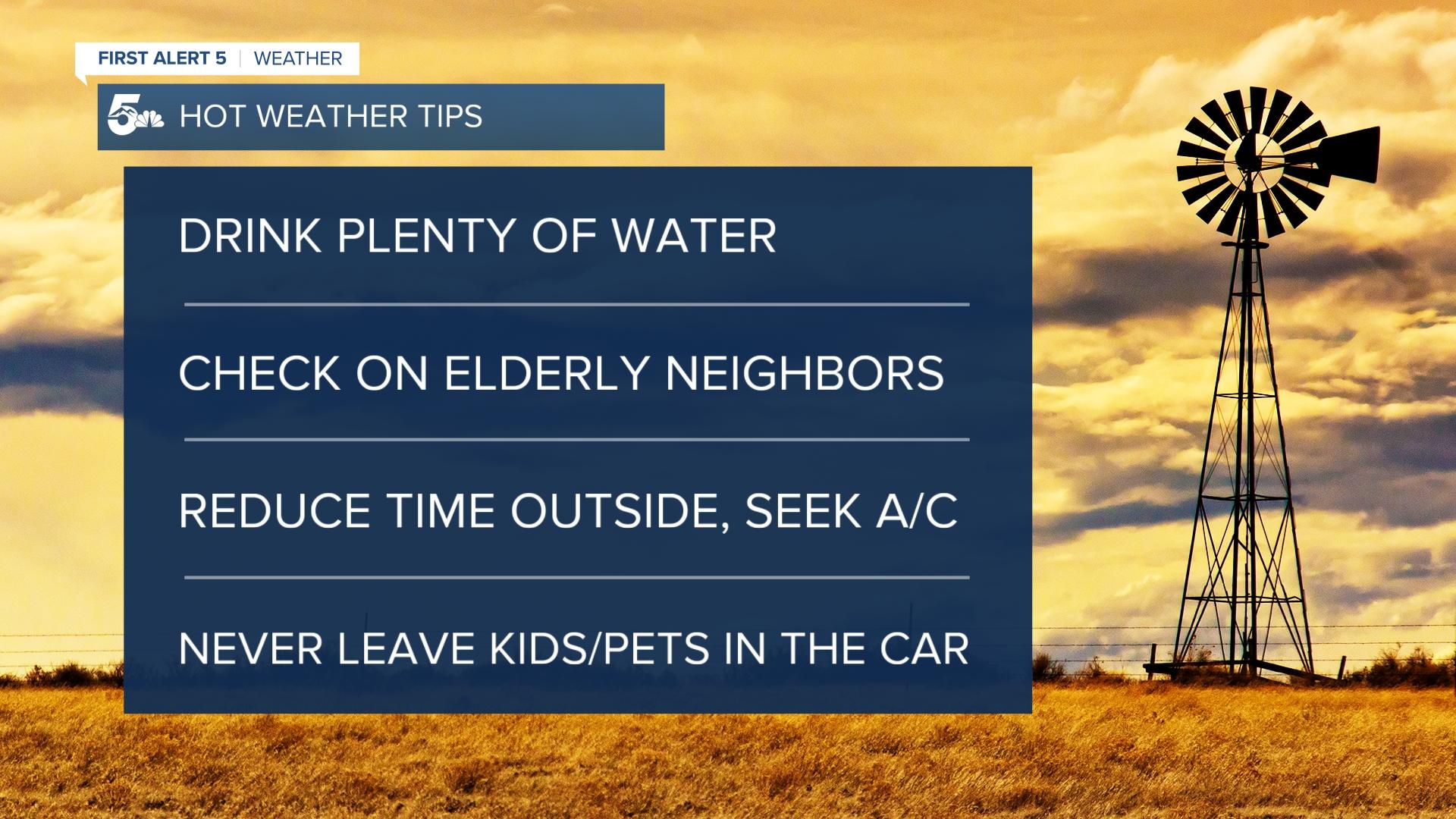 Hot Weather Tips