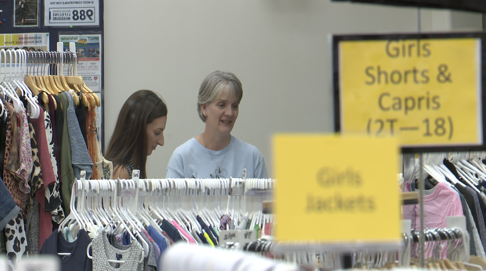'It's for them' -- Blue Springs School District's free clothing outreach program opens for back-to-school season