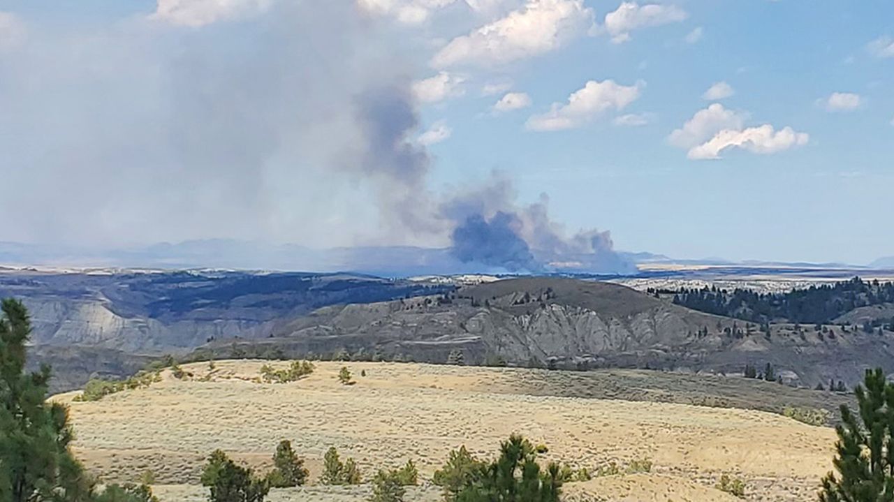 Coal Ridge Fire in Blaine County (August 29, 2023)