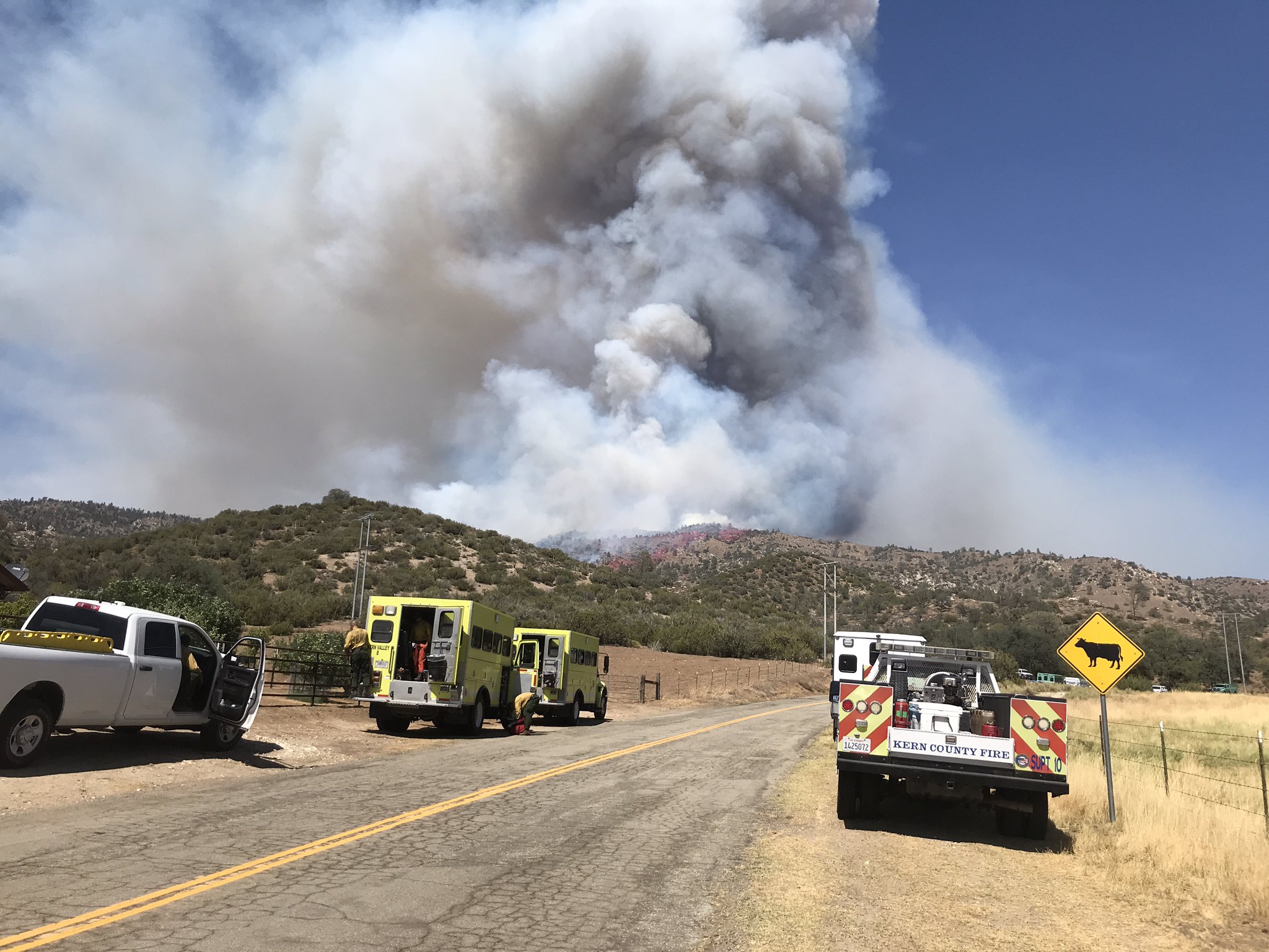 Peak Fire, Lake Isabella, July 20, 2021
