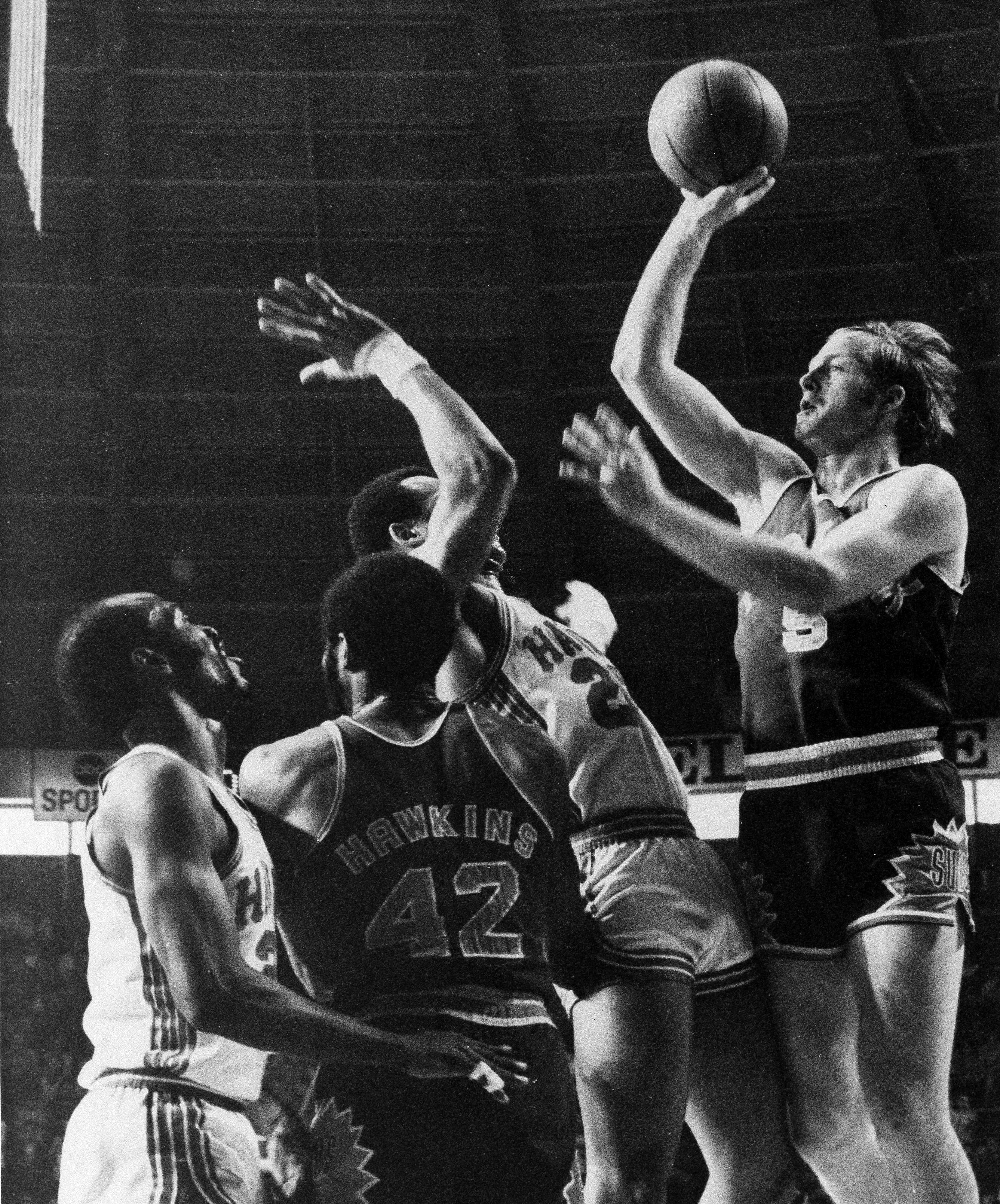 Dick Van Arsdale, Lou Hudson, Joe Caldwell